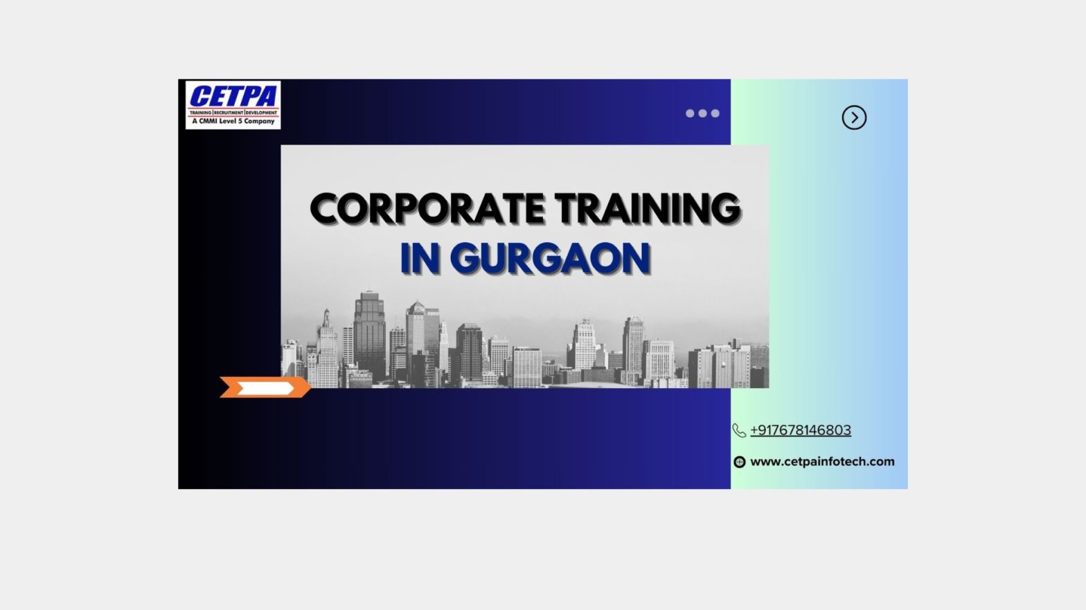 Corporate Training In Gurgaon