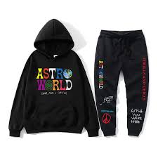 Travis Scott Cactus Jack McDonald's Pants And Hoodie Set